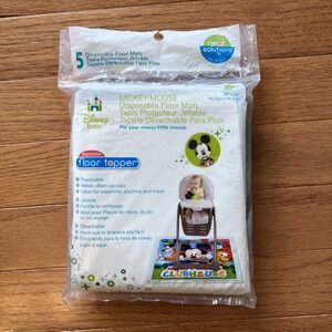 2013 Neat Solutions Mickey Mouse Goofy Clubhouse Floor Topper 5 Total Open Box